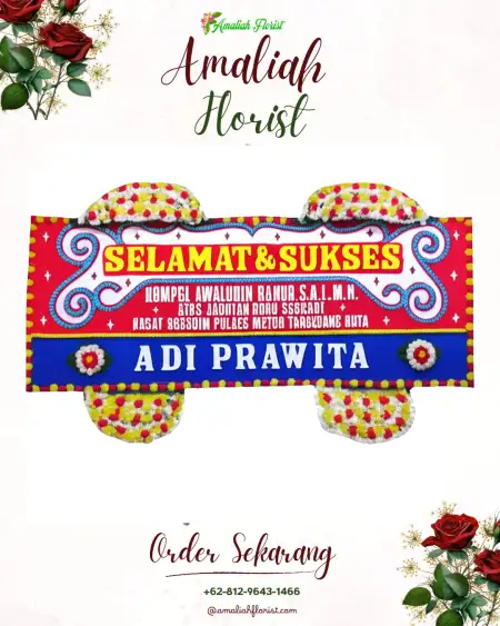 Papan Bunga Ucapan Selamat Tulangbawang